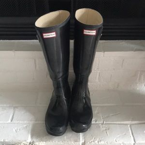 Hunter Original Tall Gloss Rain boots